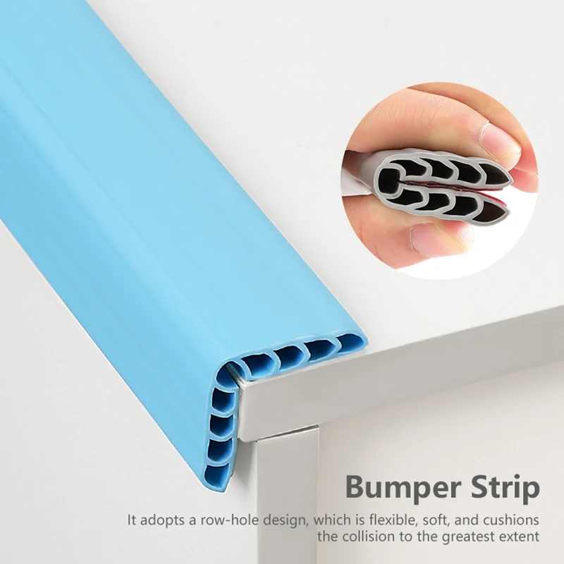 

1.2m Baby Safety Furniture Table Protector Edge Corner Desk Cover Furniture Protection Strip Corner Protective Tape Bumper Guard