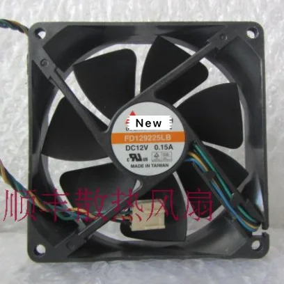 

For Emacro For Y.S.TECH FD129225LB DC 12V 0.15A 4-wire 92x92x25mm Server Cooling Fan