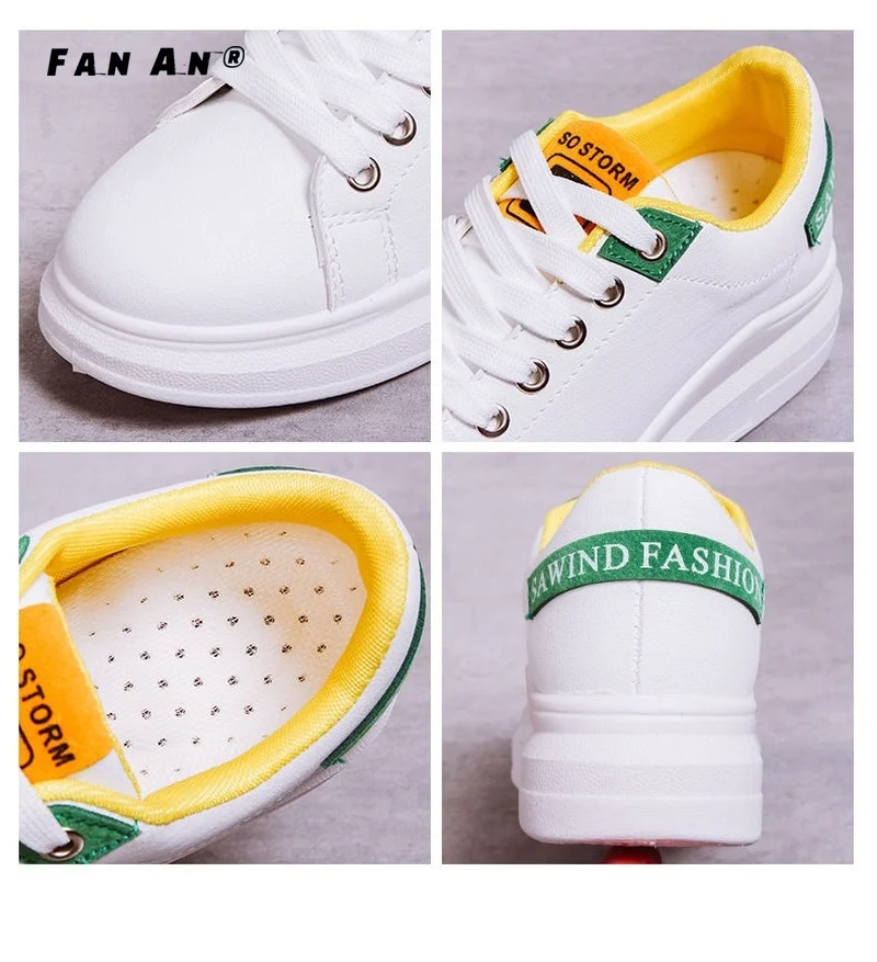

Ladies Sneakers Lace-up Color Matching Flat Shoes Non-slip Comfortable Casual Shoes Ladies Fashion Vulcanized Shoes Flat Heel