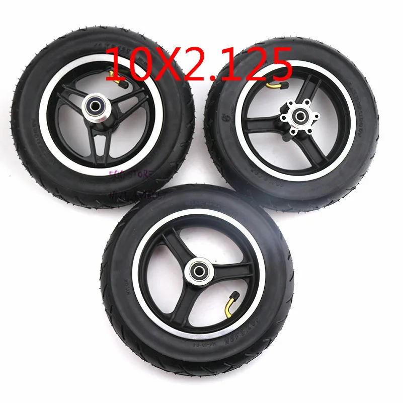 

High quality 10x2.125 tire and aluminum alloy wheel hub are suitable for electric scooter balancing car