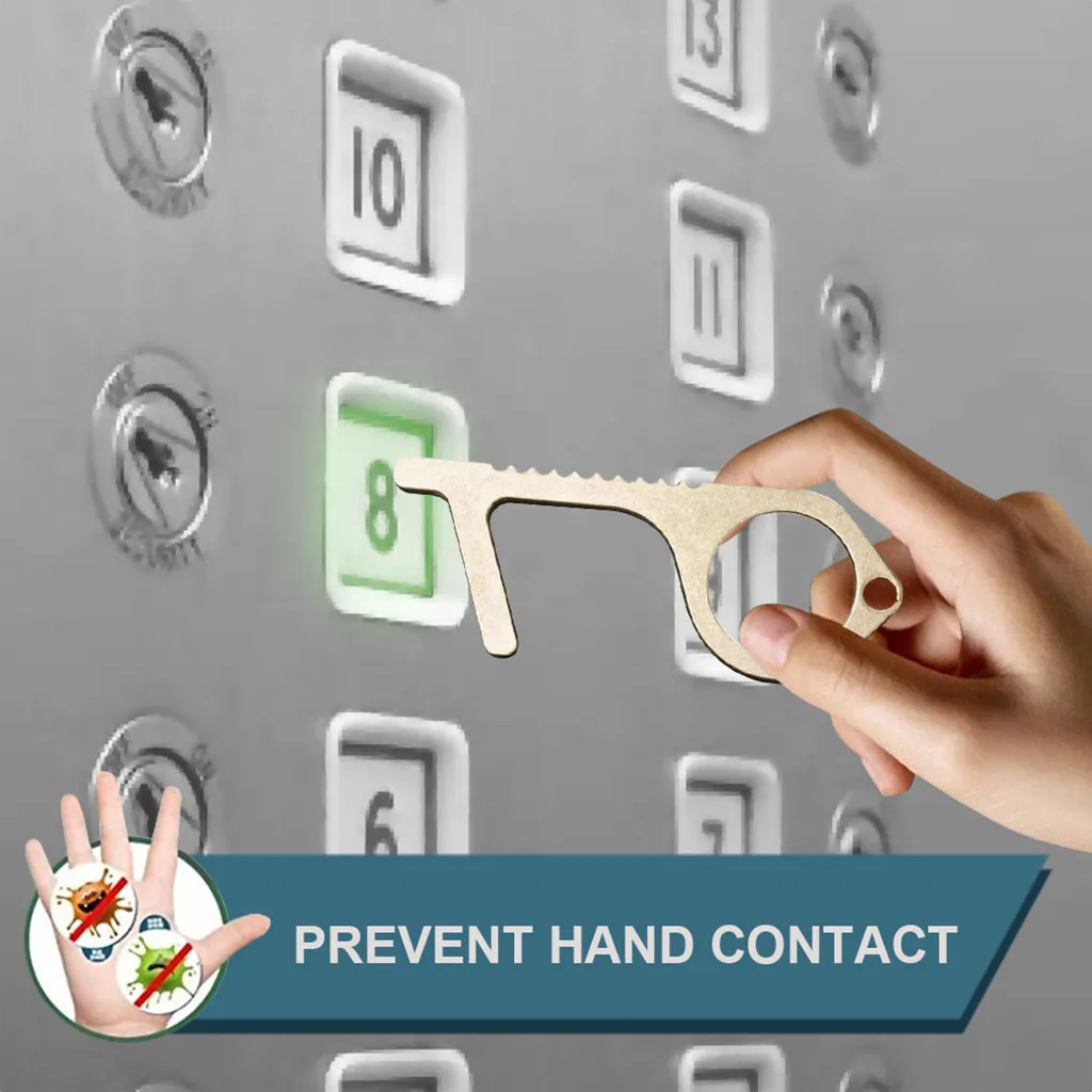 Безопасный и простой способ бесконтактная изоляция безопасности латунный ключ