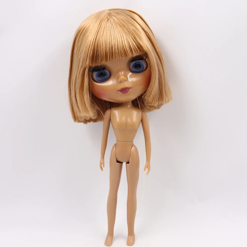Ледяной обнаженный Blyth кукла Licca тело белая кожа и черная кожа с короткими волосами 1/6 BJD JERRYBERRY PULLIP