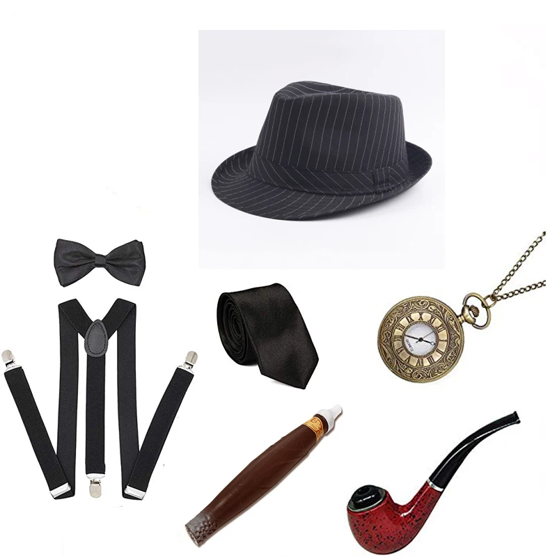 Набор мужских наручных часов 20s 30s винтажные карманные часы в стиле ретро для