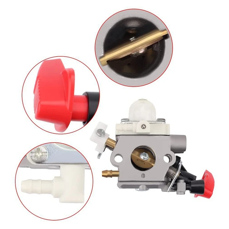 Carburetor for Stihl FS40 FS50 FS56 FS70 FC56 FC70 HT56 KN56 KM56 Trimmer 4144 120 0608 C1M-S267A | Автомобили и мотоциклы