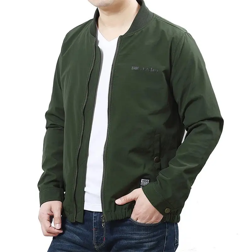 

10XL 9XL 8XL 6XL Big 5XL 4XL brand autumn casual Bomber jackets coat solid Mens coats clothing plus size men clothes