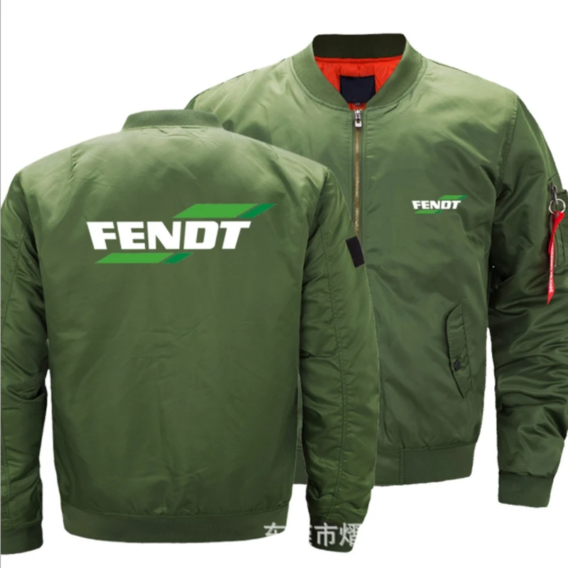 

2021NEW Flight Flying Jacket Winter thicken Warm Zipper Men Jackets FENDT Men's Casual Coa