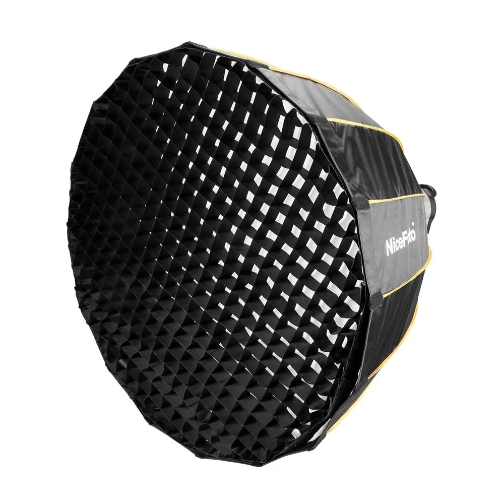 NiceFoto led-Φ 90 см 35 4 дюймов быстро устанавливаемый складной глубокий параболический