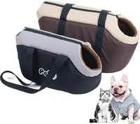 classic pet carrier portable cozy soft puppy cat dog bags backpack shoulder carrier pet supplies for outdoor hiking travel