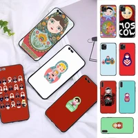 cute russian dolls matryoshka phone case for iphone 13 8 7 6 6s plus x 5s se 2020 xr 11 12 pro xs max
