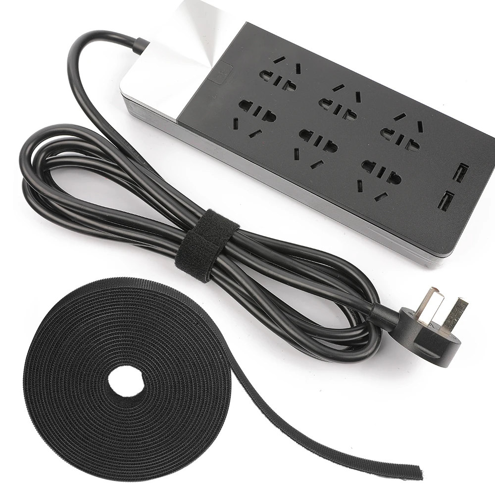 1 н ролл многоразовые крепления скрепленная проволокой многоцелевой кабельные