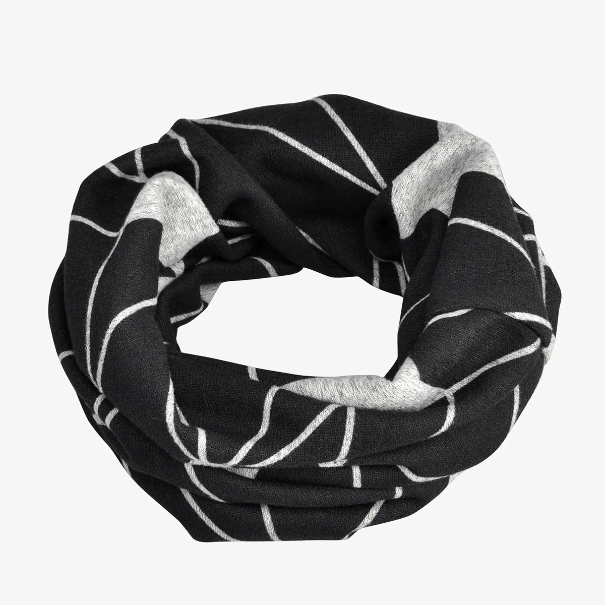 Модная хлопковая шапка с принтом в виде звезд и хвоста шарф двойного назначения