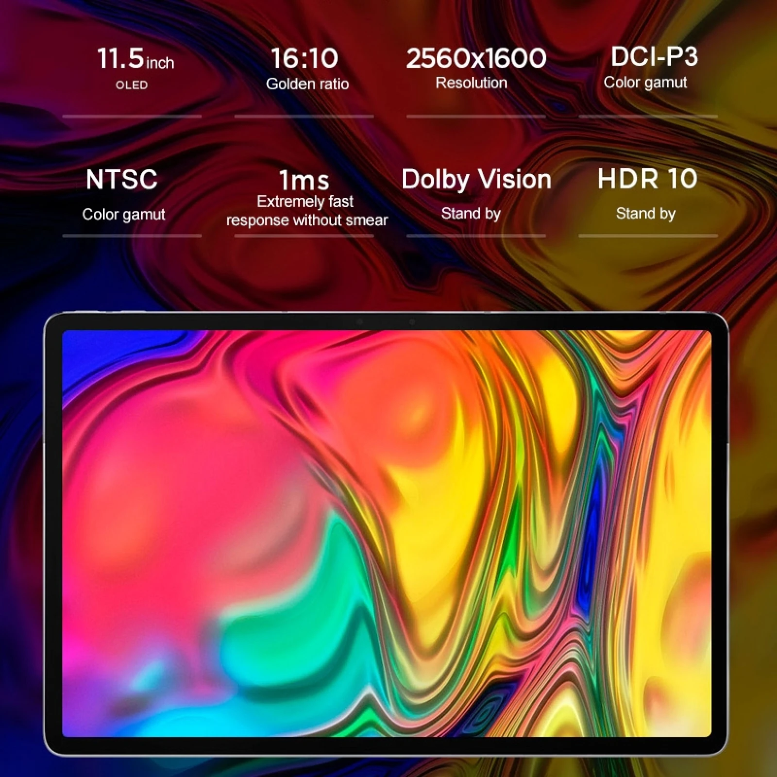 Планшет Lenovo Xiaoxin Pad Pro 6 + 11 5 ГБ 730 мАч OLED экран 128 &quot процессор Snapdragon 8600G Функция Face ID