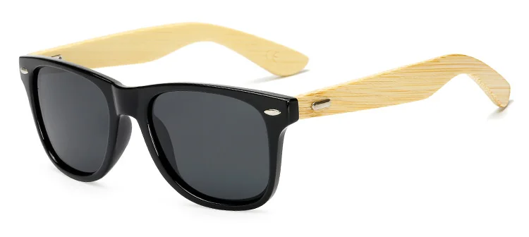 2020 Для женщин фирменный дизайн поляризационные деревянные бамбуковые солнечные