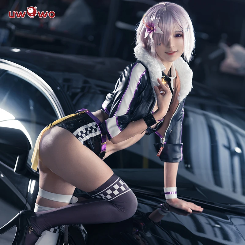 

[Только пальто] UWOWO Fate Grand Order/FGO Mash/Matthew Kyrielite Racing VER. Косплей костюм сексуальное платье