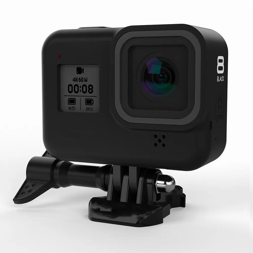 Мягкий силиконовый чехол для Gopro Hero 8 защитный аксессуар камеры| |
