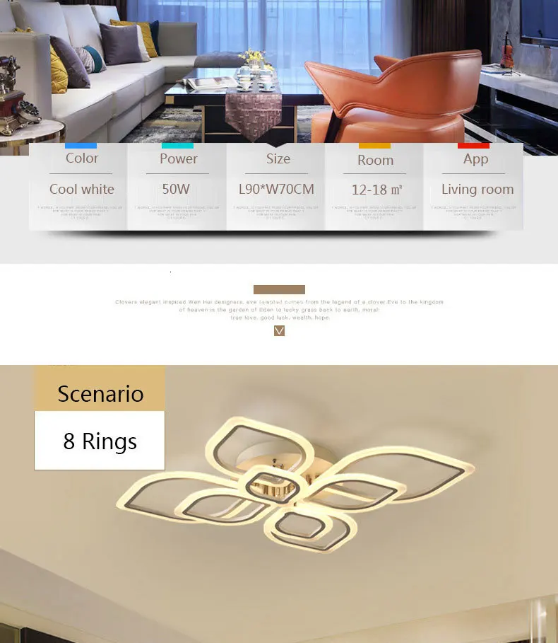 Creative Simple led chandeliers ceiling Modern Chandelier for living room lights Bedroom light fixtures led chandelier lighting