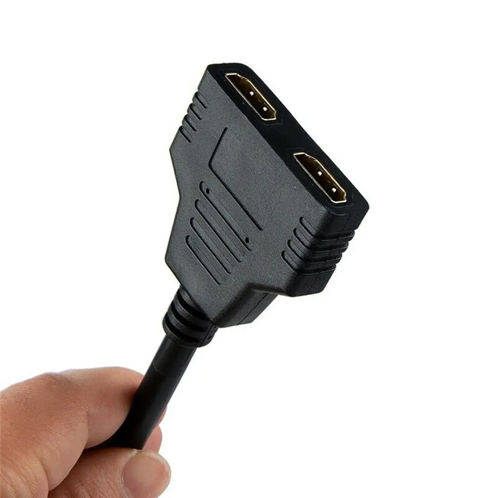 Изысканно разработанный прочный 1080P HDMI порт папа 2 Женский 1 в Out сплиттер кабель