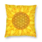 Чехол для дивана с цветочным рисунком, 45x45 см