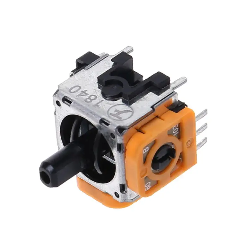 3D Analog Joystick Rocker Sticker Wireless Controller Thumbstick Module Game Replacement Yellow Repair Parts for Sony 4 PS4 | Электроника