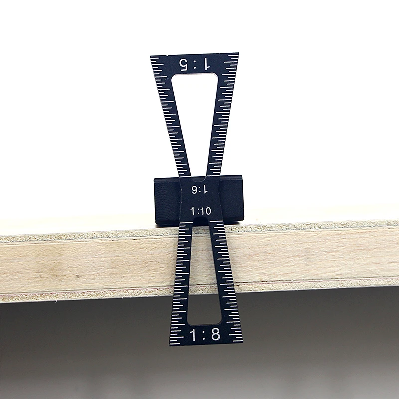 Маркер Dovetail датчик алюминиевый сплав ручной резки дерева суставов ласточкин