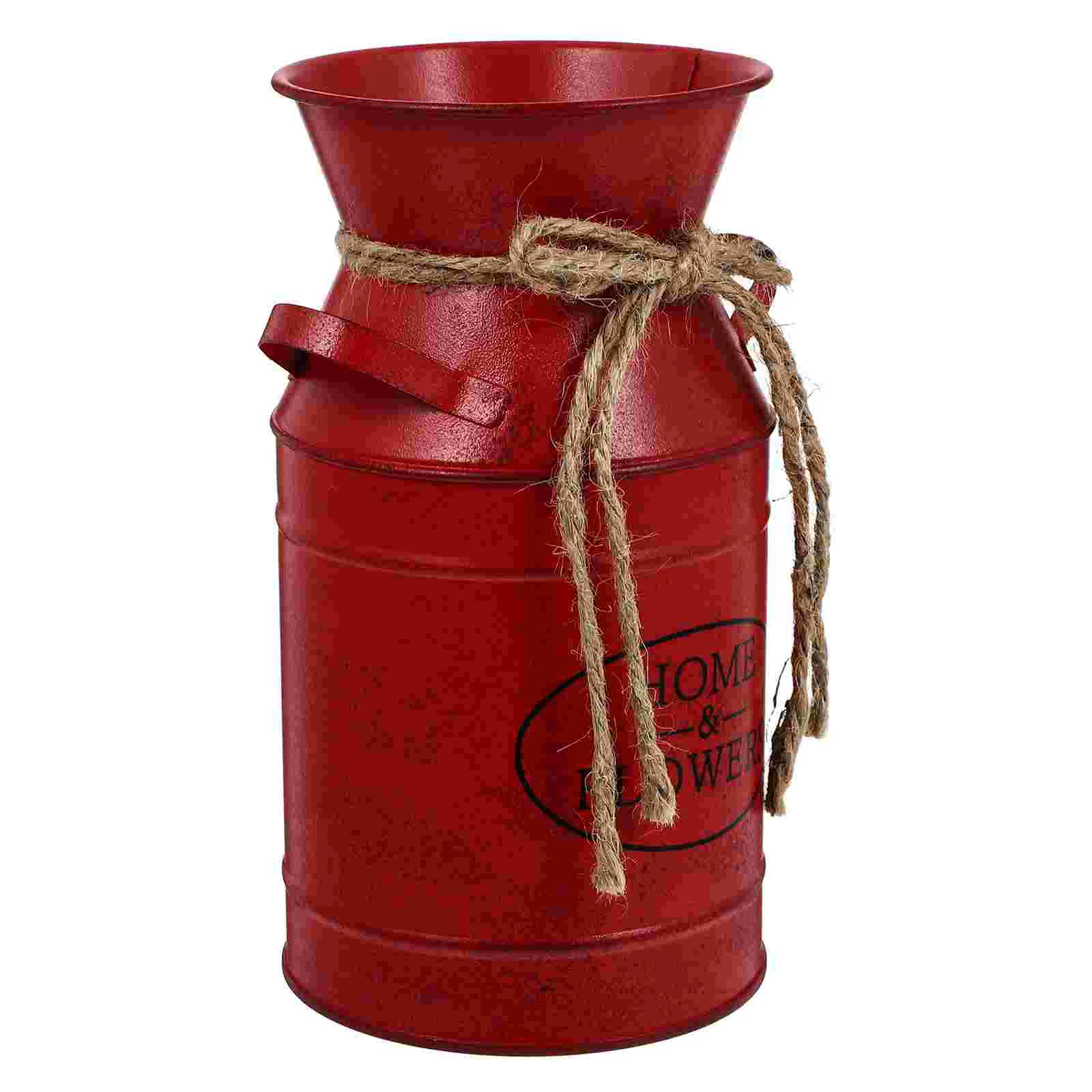 

1 шт. железная Ведерко для декора комнаты, ведерко в европейском стиле, реквизит для фото, ретро Ведерко для цветов