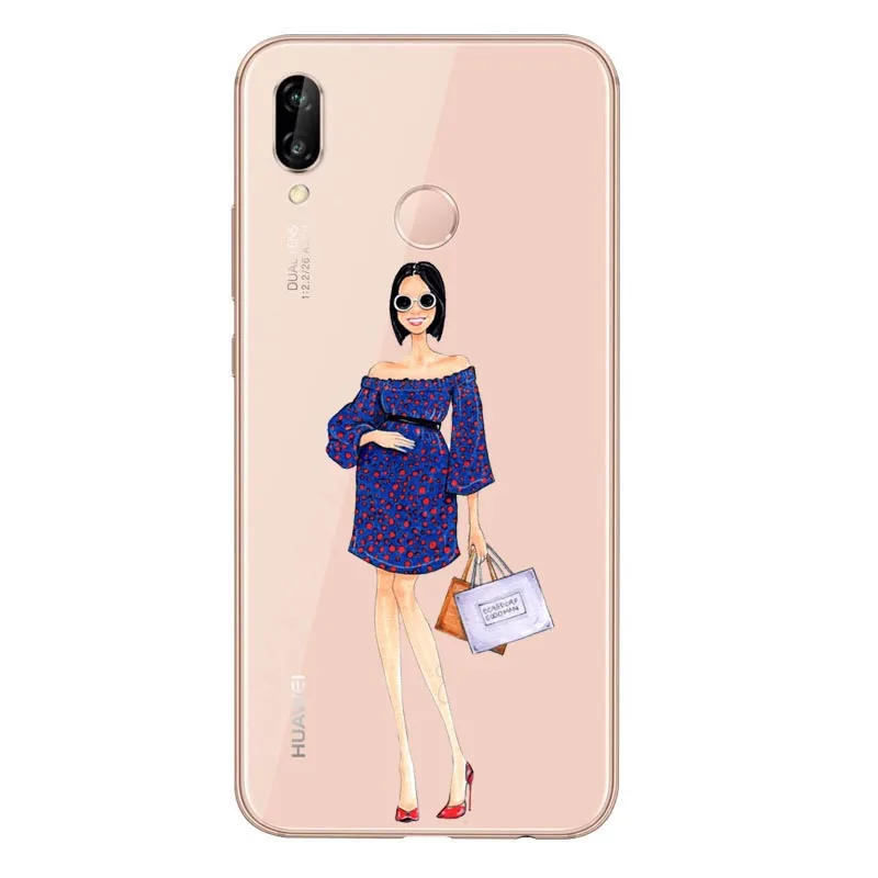 Цветной мягкий чехол для телефона из ТПУ huawei P10 P20LITE P30 P30Por P8 P9LITE mate20LITE|Бамперы| |