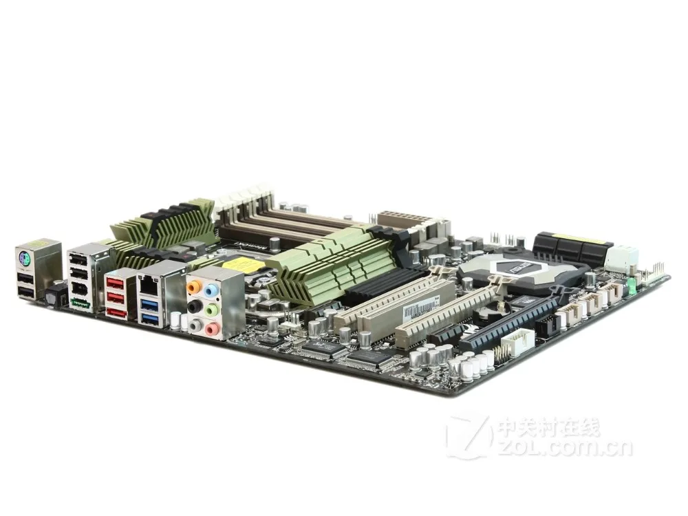 Оригинальная материнская плата SaberTooth X58 DDR3 LGA 1366 USB2.0 USB3.0 платы 32 Гб десктопная |