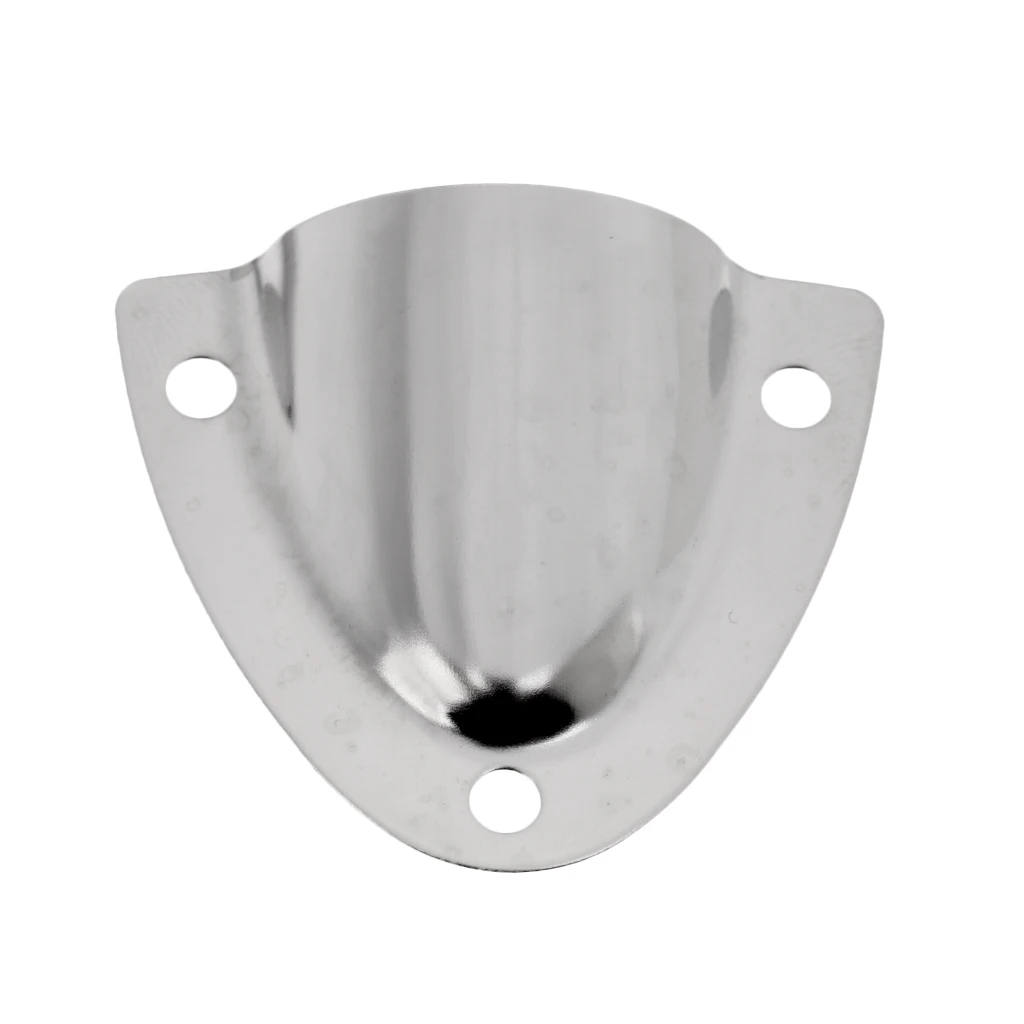 

3pcs Stainless Steel Midget Clam Shell Vent/Wire Cable Cover Boat