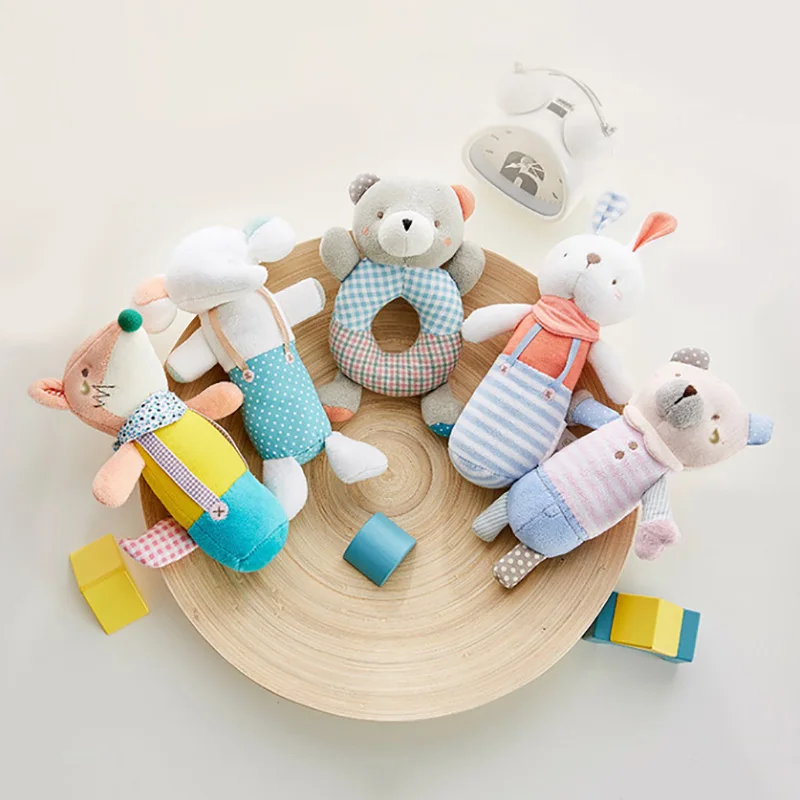 0 12 месяцев рисунок из мультфильма детские погремушки животные для малышей