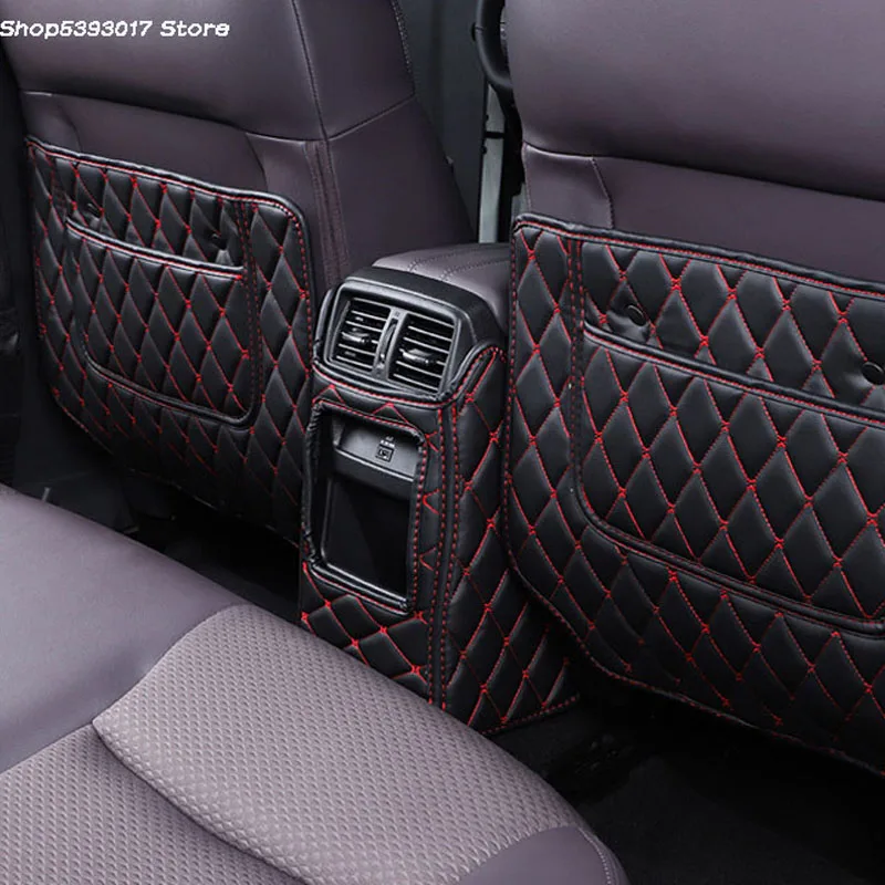 

Car Seat Back Anti-kick Mat Anti-Dirty Protector Cover Waterproof Pads Interior Accessorie For Nissan Qashqai J11 2015-2020 2021