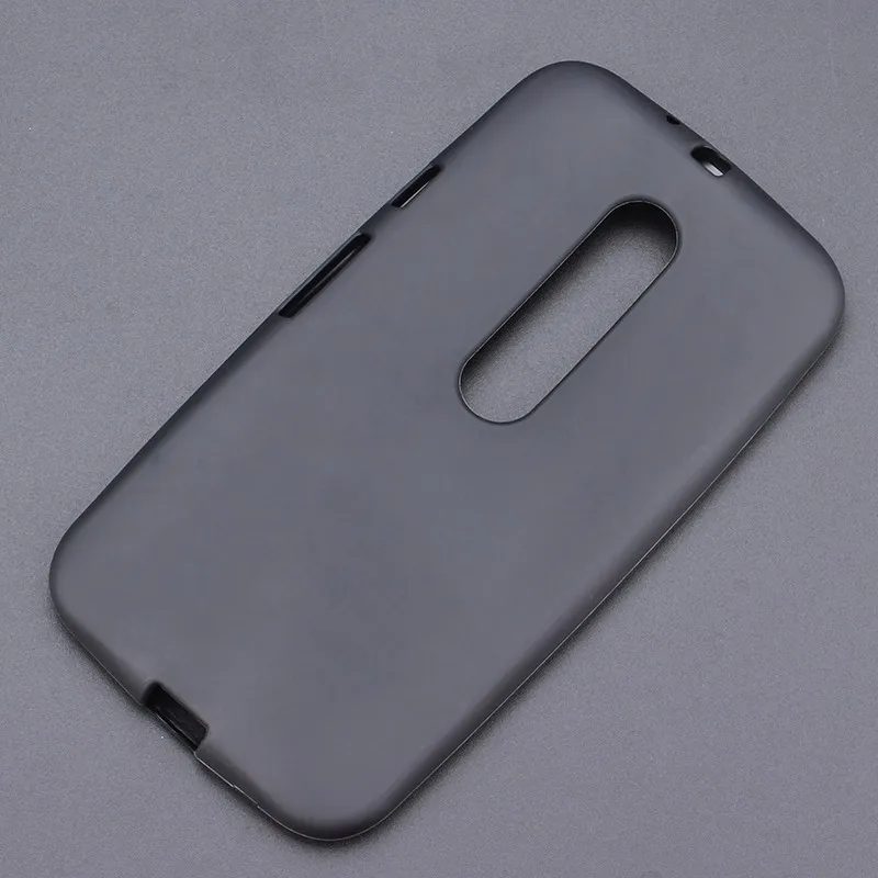 Гелевый ТПУ тонкий мягкий Противоскользящий чехол задняя крышка для Motorola Moto G3 G 3nd