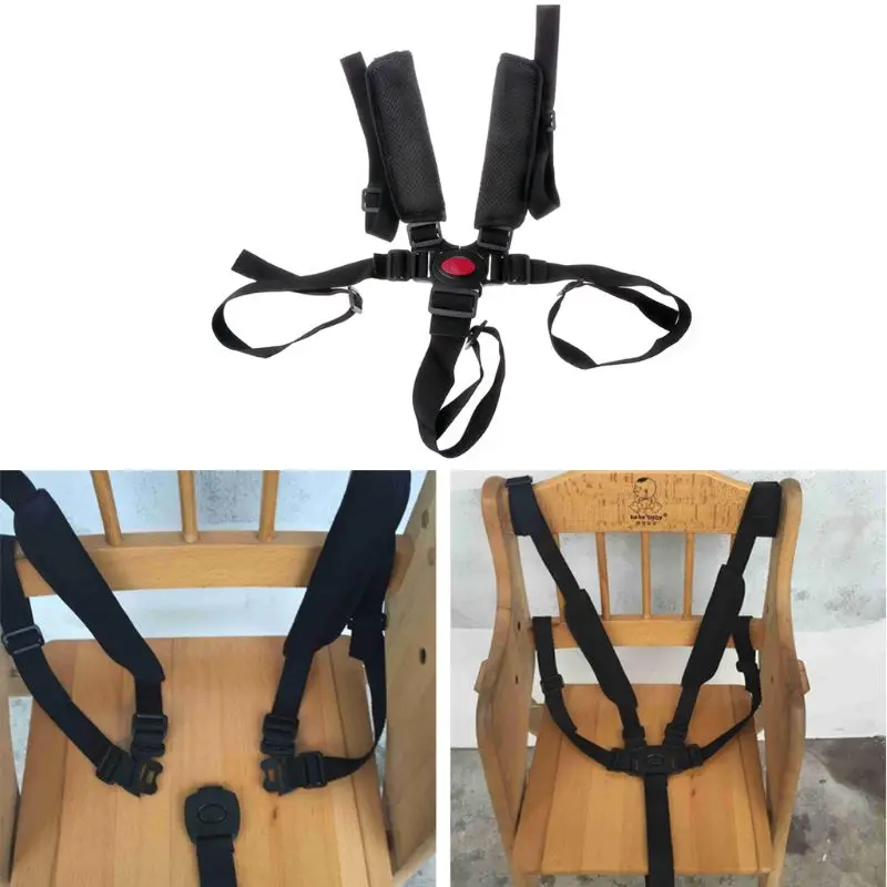 

Universal 5 Point Harness Baby Safety Seat Belts for Stroller High Chair Baby Kids Safe Protection Seat Stroller Belt Stroller