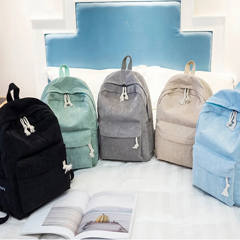 

School bag Korean version ulzzang women's backpack university college handbag Harajuku ins travel backpacks girl 2021 kawaii