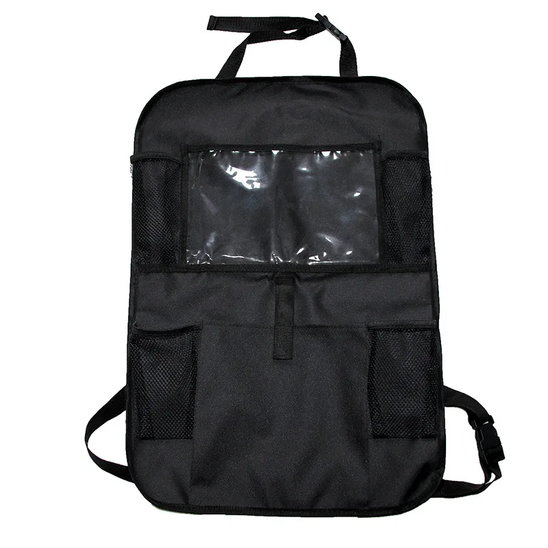 

car back seat organizer accessory kids back seat car storage bag,travel polyester car back seat organizer with leather