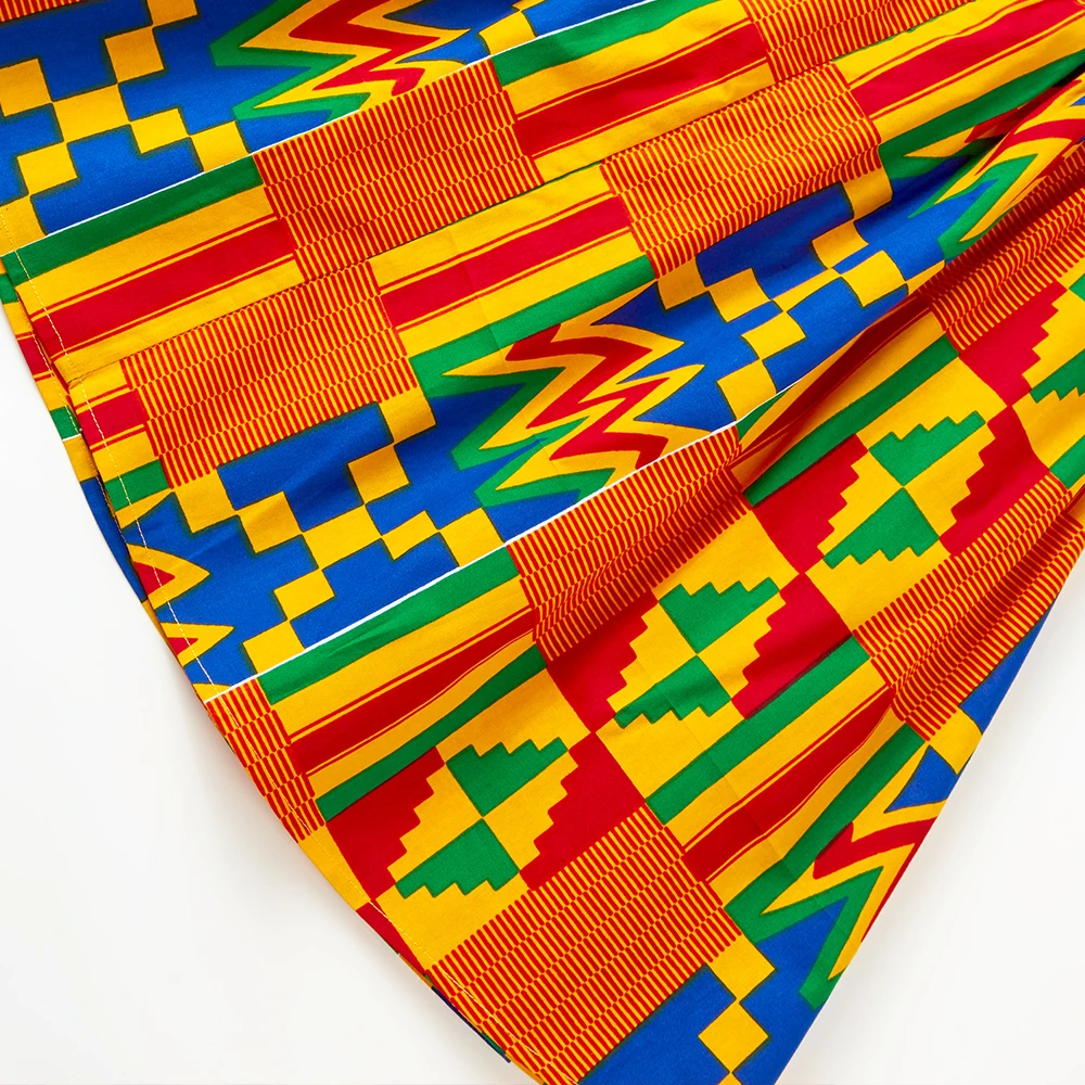 Африканская одежда для детей, для маленьких девочек, kente batik, платье с принтом, Анкара, платья, африканская Дашики, kente, традиционная одежда для детей