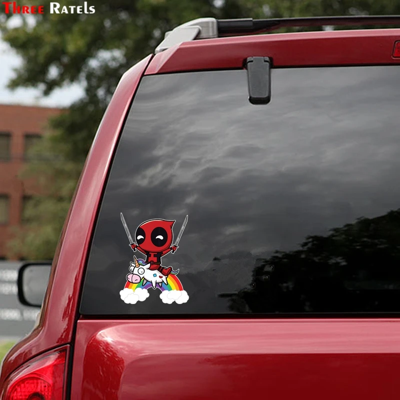 Наклейка на радужную стену автомобиля 13 х16 9 см |