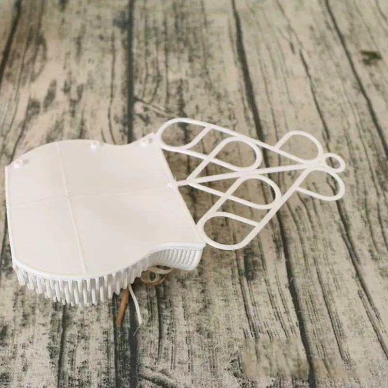 Пластиковые цветы растения Висячие корзина ваза из ротанга стены висят