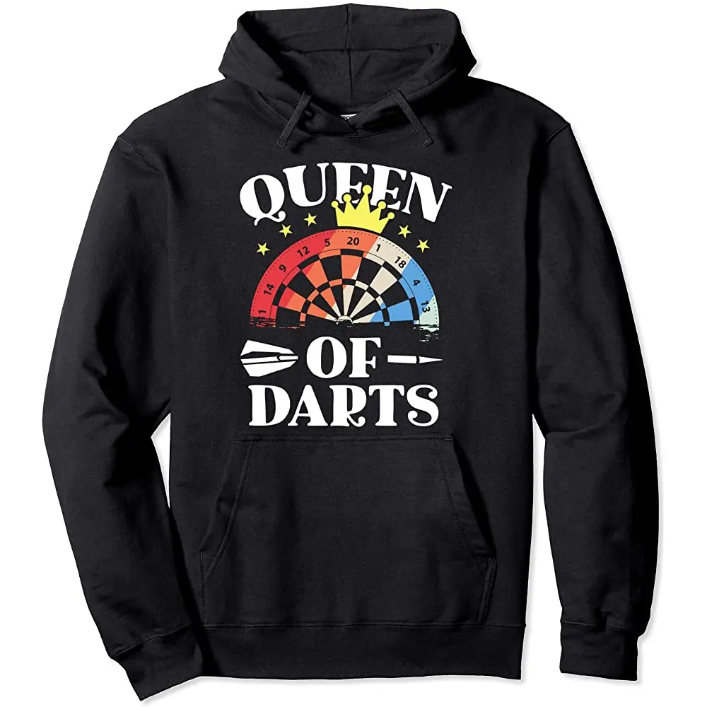 

Женские футболки с капюшоном Queen Of Дротика