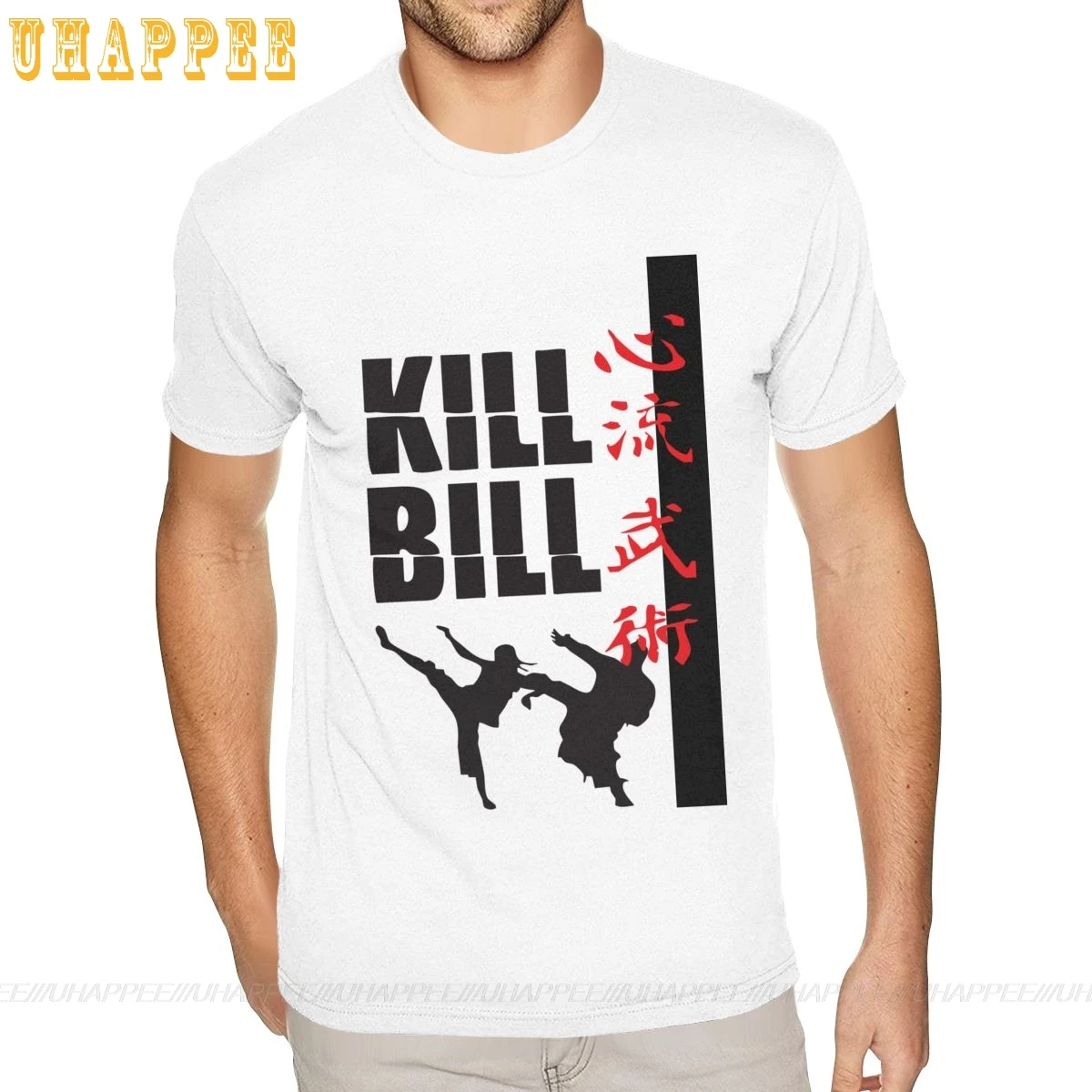 Kill Bill/футболки для мальчиков Футболка фитнеса Мужская модная брендовая