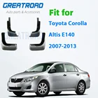 Брызговики для Toyota Corolla Altis E140 2007-2013, передние и задние брызговики, 2008, 2009