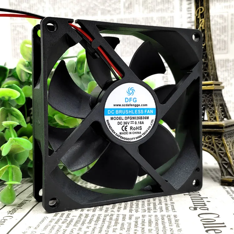 

New original DFG9025B36M 36V 0.15A 9cm/9cm chassis power supply mute cooling fan