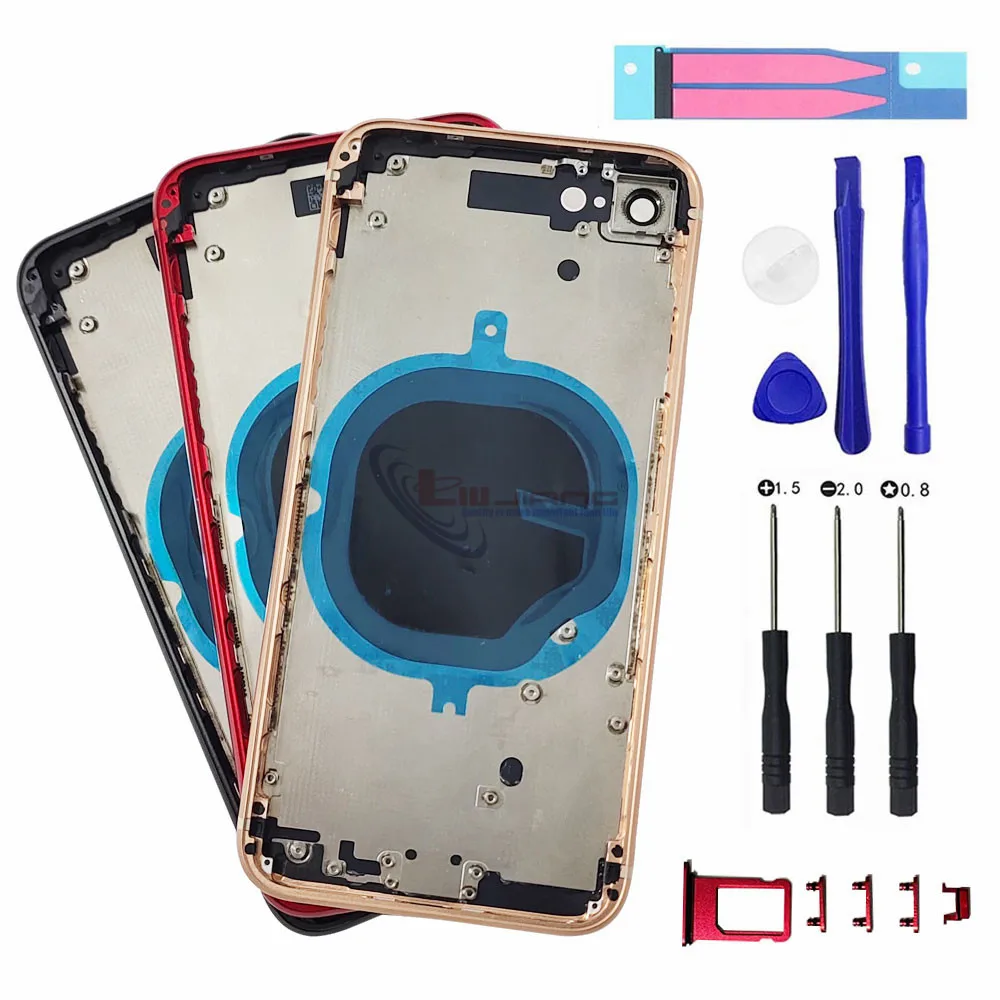 Высококачественная задняя крышка из стекла для iPhone 8 Plus батарейного отсека