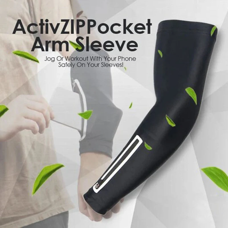 Новинка спортивный рукав держатель для телефона на молнии фитнеса и бега