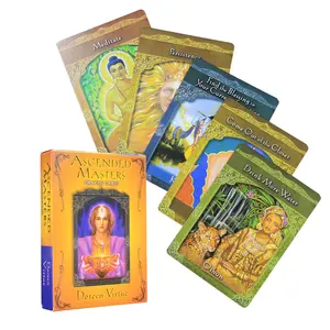 Ascended Masters Oracle Tarot карты Семейные настольные игры гадание для взрослых и детей принадлежности для колдовства настольные игральные карты
