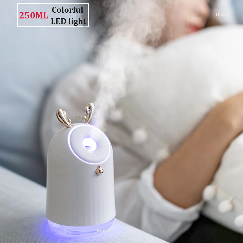 Беспроводной милый увлажнитель воздуха USB Ультразвуковой с ароматическим