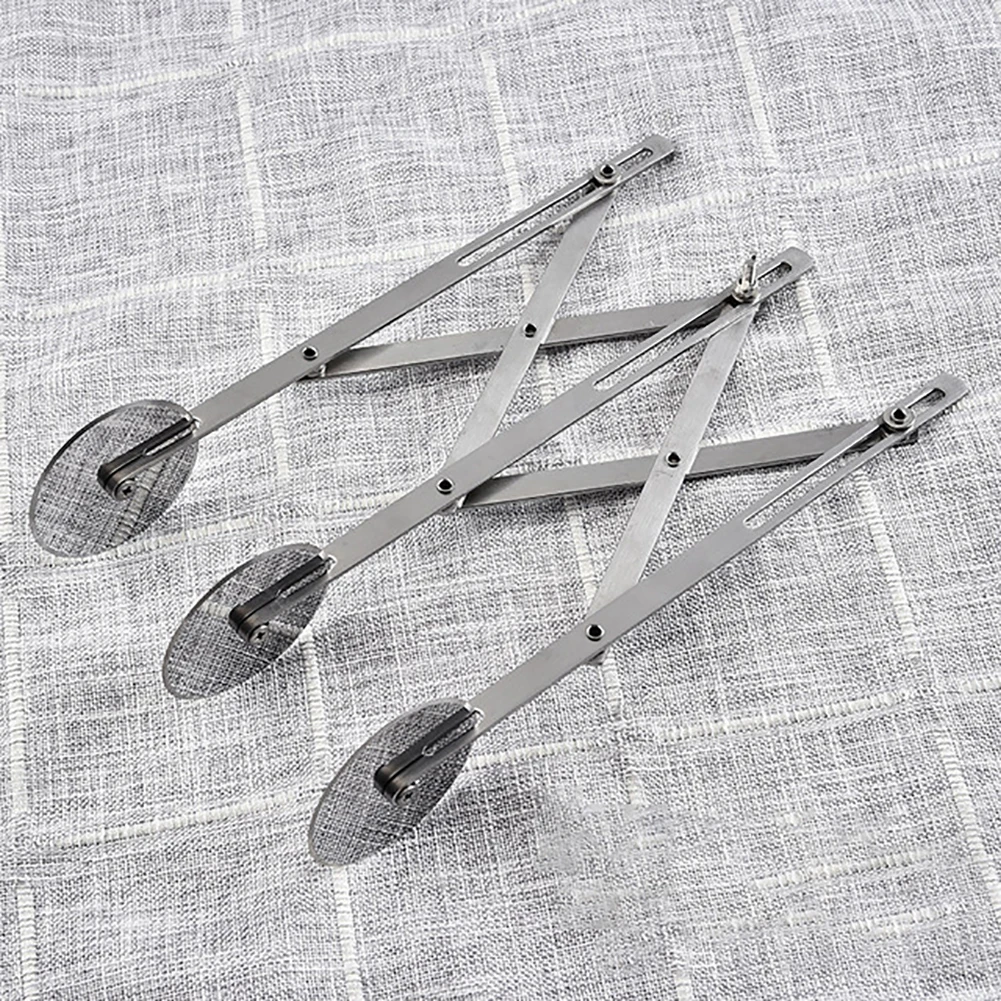 Кухонный гаджет 3/5/7 колеса разделитель теста для пиццы Регулируемый роликовый