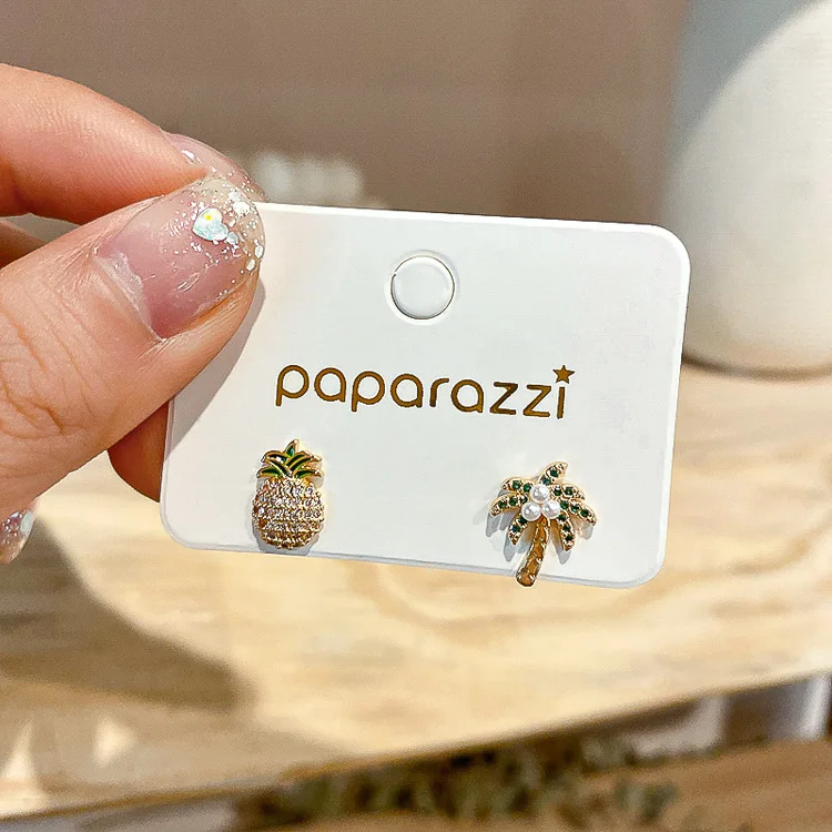 NPKDS летние японские и южнокорейские простые милые серьги в виде фруктов лимона