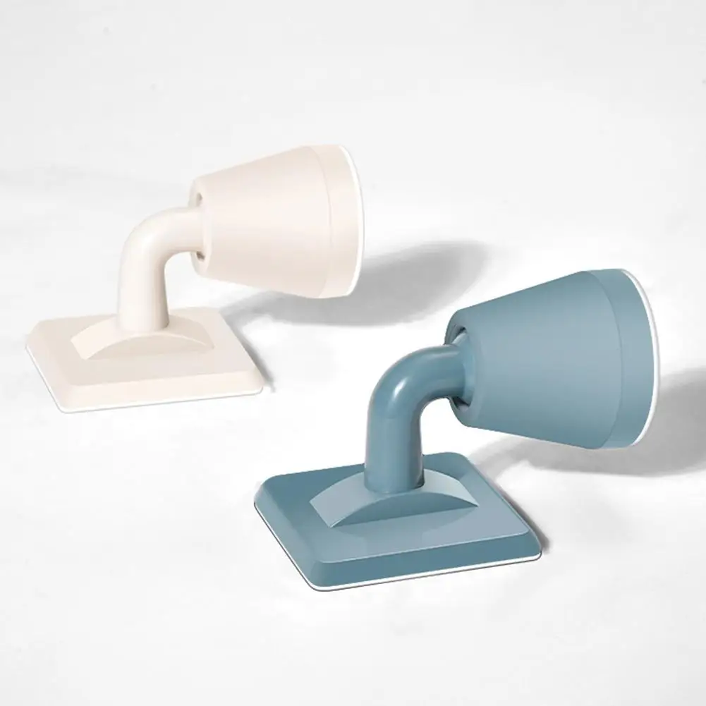 Дверная пробка силикон + ABS без дрели защита от стены антиколлизия шума дверной