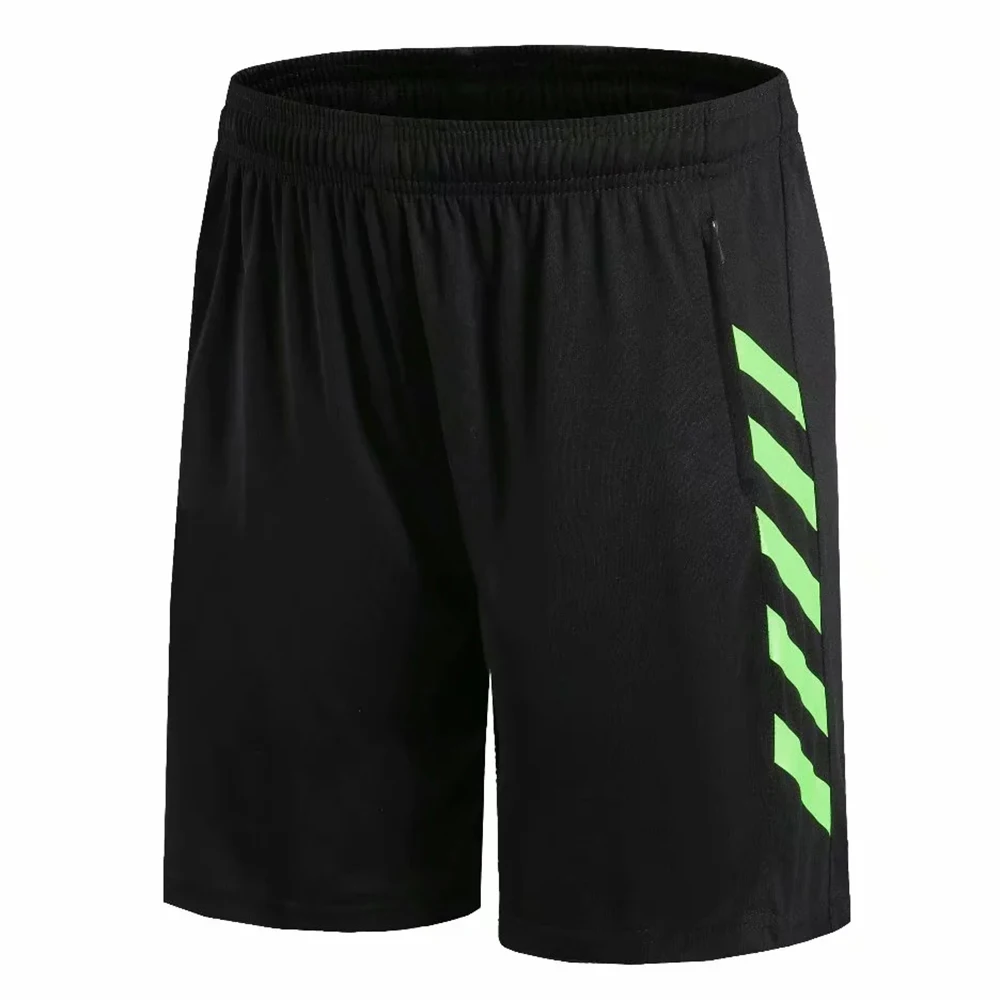 Мужские шорты для бега спортивные с карманами на молнии быстросохнущие футбола