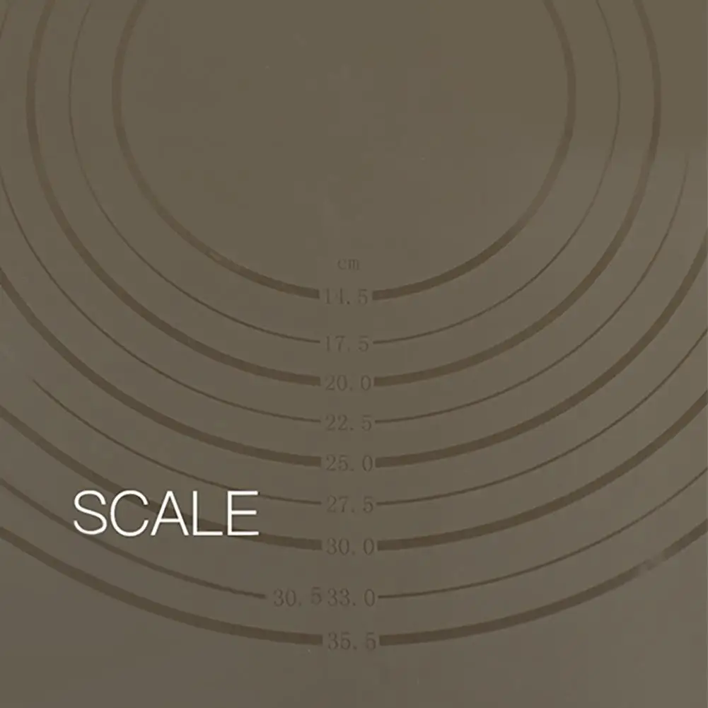 60*50 см Новый уплотненный силиконовый коврик для замеса теста большого размера